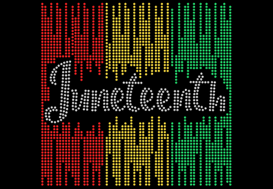 Juneteenth Rhinestone T-Shirt Collection