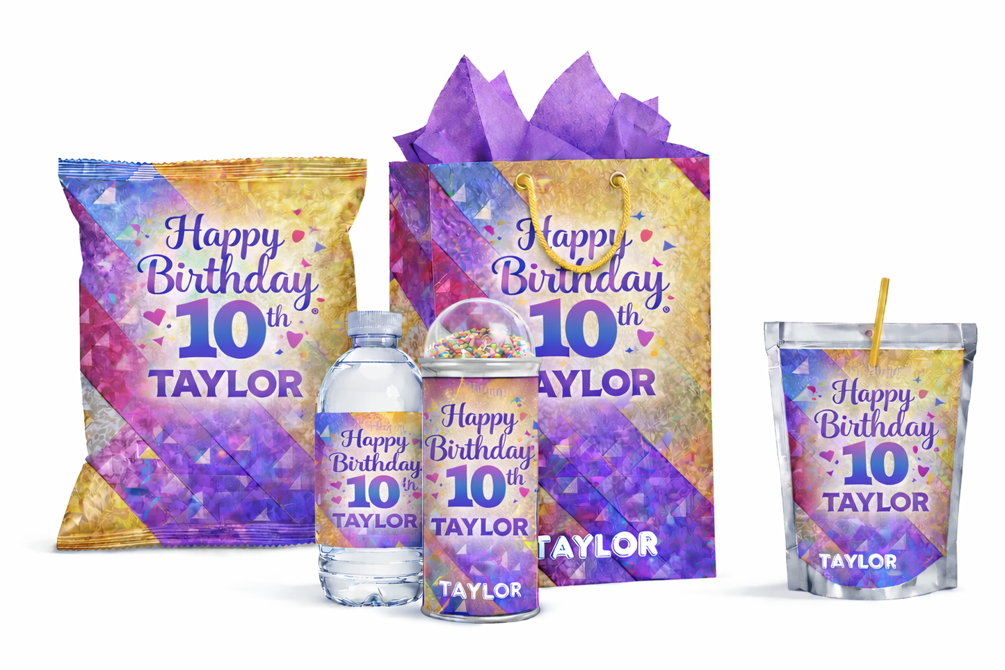 Luxe Fashion Party Favor Bundle | Designer Inspired Birthday Package