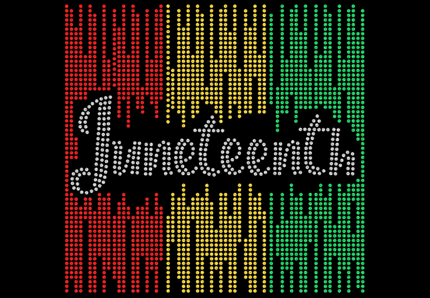 Juneteenth Rhinestone T-Shirt Collection