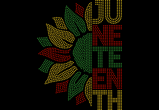 Juneteenth Rhinestone T-Shirt Collection